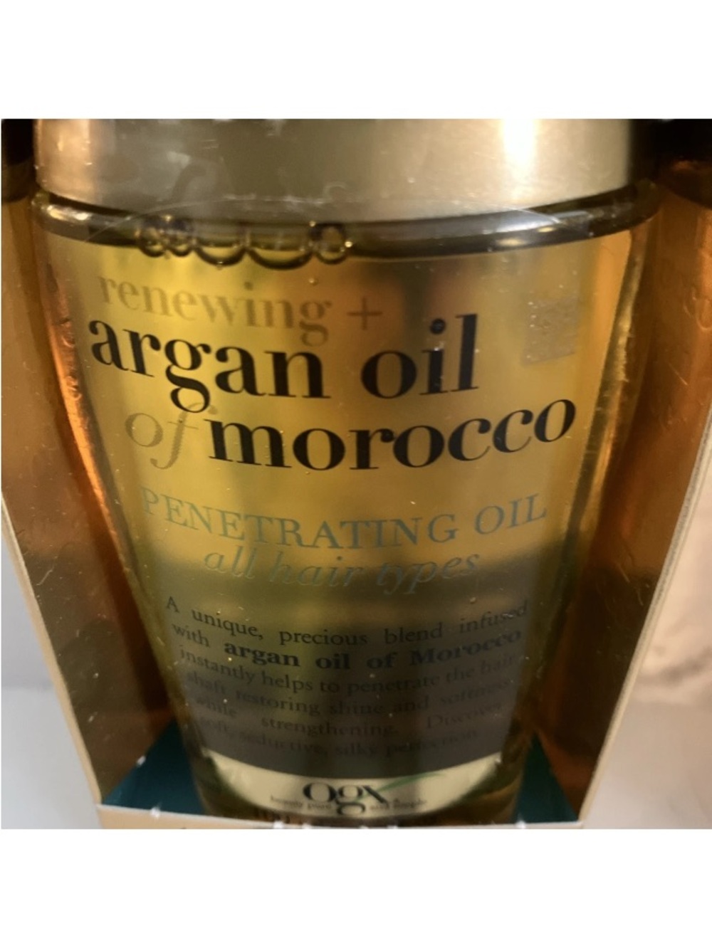 Lot 4 OGX Renewing + Argan Oil of Morocco For Dry Brittle Course Hair 3.3 oz Ea. - Picture 6 of 8